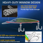 Dr.Fish Minnow Jerkbait Saltwater Lures 7.09"