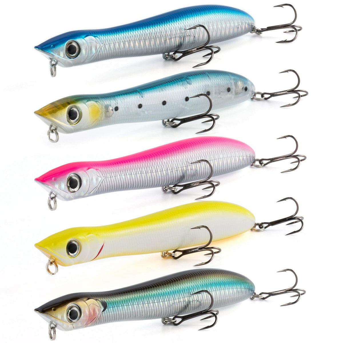 Dr.Fish Topwater Lures Floating Pencil Popper Lure 5.51" 0.9oz