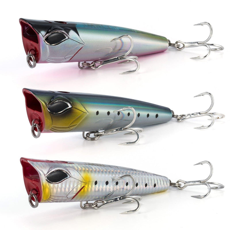 Dr.Fish Topwater Lures with Water Spray Design 4.72''1.44oz