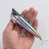 Dr.Fish Topwater Lures with Water Spray Design 4.72''1.44oz