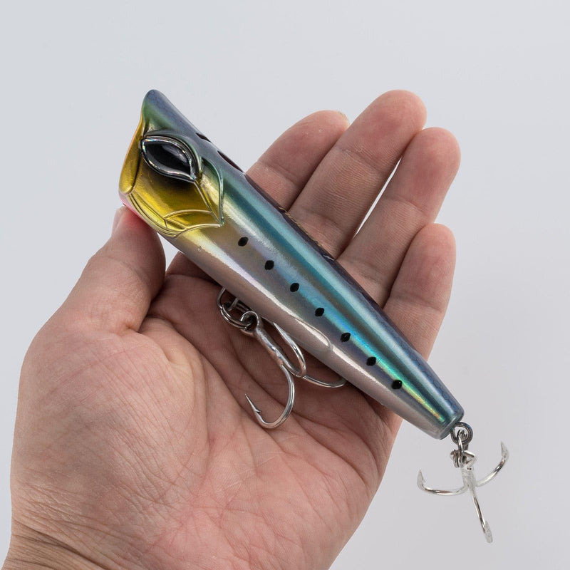 Dr.Fish Topwater Lures with Water Spray Design 4.72''1.44oz