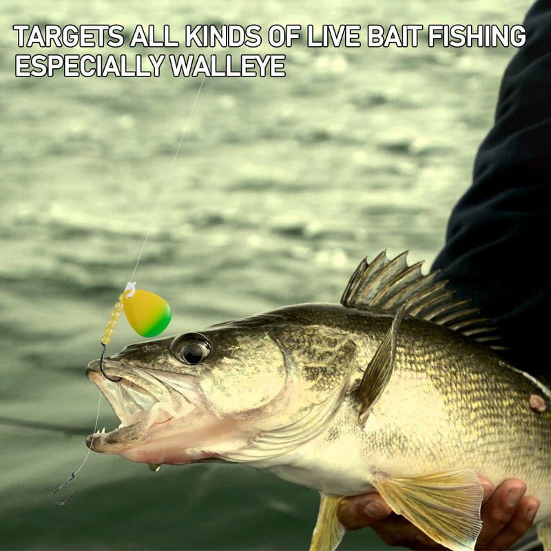 Dr. Fish 10 pcs Walleye Spinner Rigs