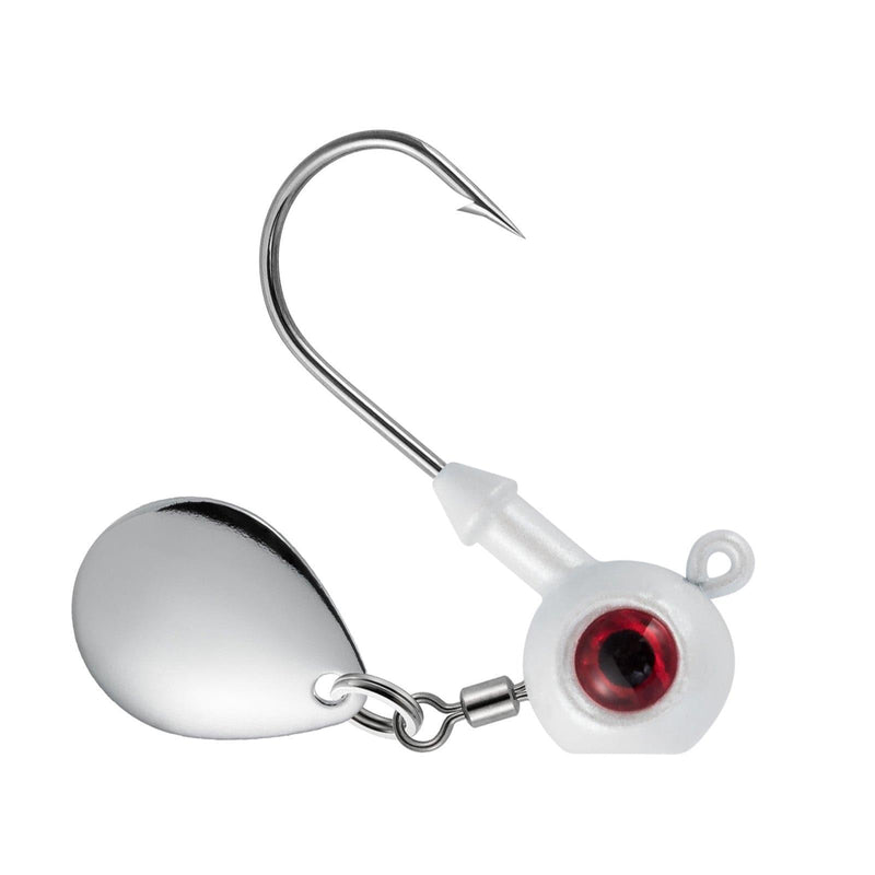Dr.Fish 10pcs Underspin Jig Heads 1/8oz-1/4oz