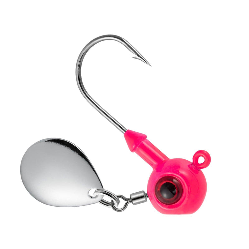 Dr.Fish 10pcs Underspin Jig Heads 1/8oz-1/4oz