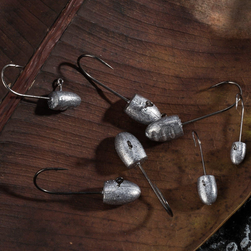 Dr.Fish 20 pcs Bullet design Jigs 0.85-1.29'' 1/32oz-1/7oz