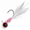 Dr.Fish 10pcs Marabou Feather Jigs 1/16oz 1/8oz 3/16oz 1/4oz