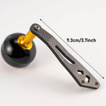 Dr.Fish Replacement Handle Parts Knob Single Rocker Arm for  Reel