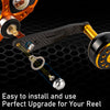 Dr.Fish Replacement Handle Parts Knob Single Rocker Arm for  Reel