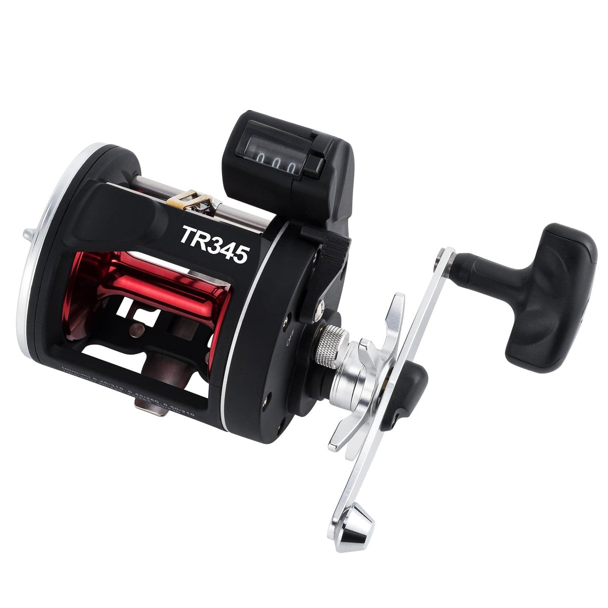 Dr.Fish Baitcasting Reels with Line Counter (2+1 BBS,18LB MAX Drag)