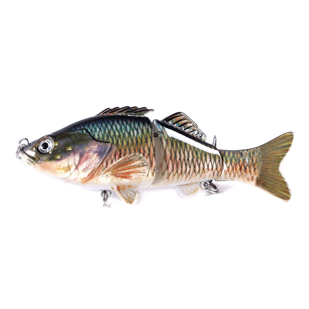 Dr.Fish 3 Jointed Fishing Lures Sinking Swimbait 10cm