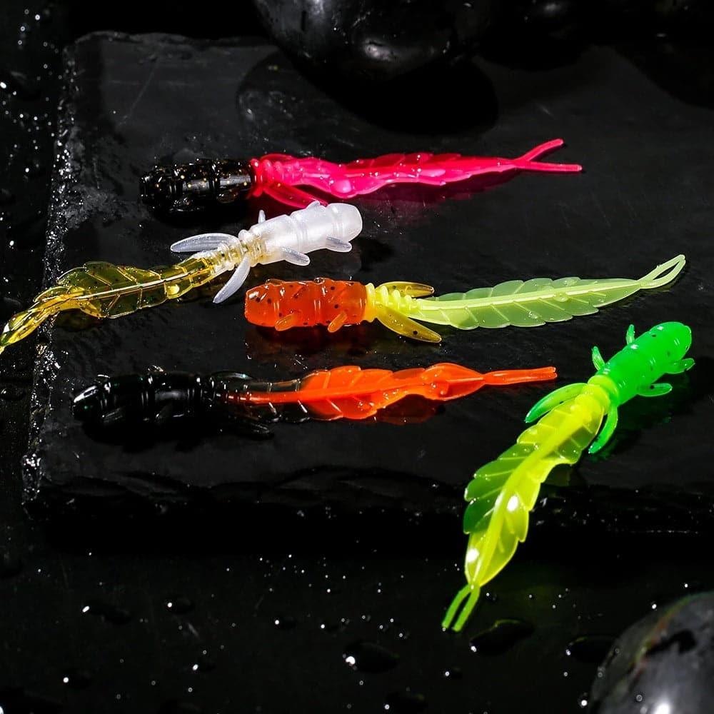 Dr.Fish 5pcs Artificial Creature Jig Head Hook 75cm1.32g