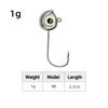 Dr.Fish Tungsten Swimbait Jig Heads 1g-5g