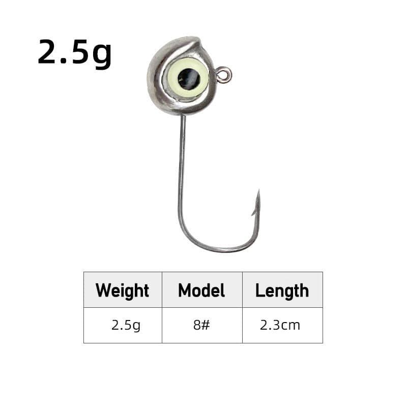 Dr.Fish Tungsten Swimbait Jig Heads 1g-5g