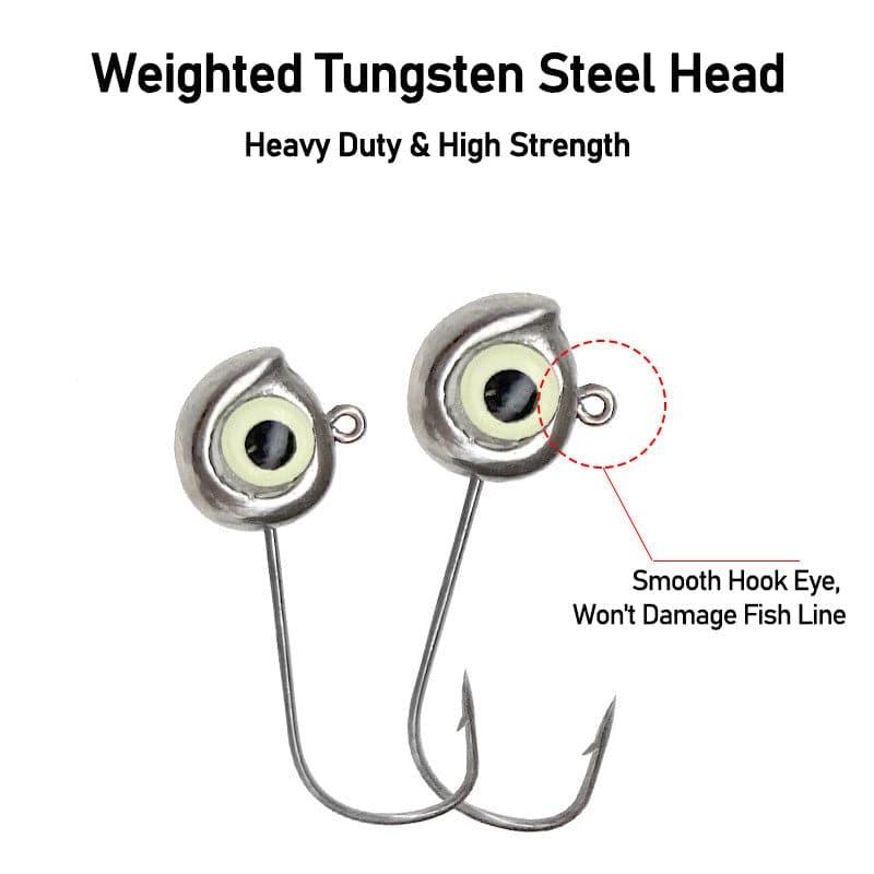 Dr.Fish Tungsten Swimbait Jig Heads 1g-5g - Dr.Fish Tackles
