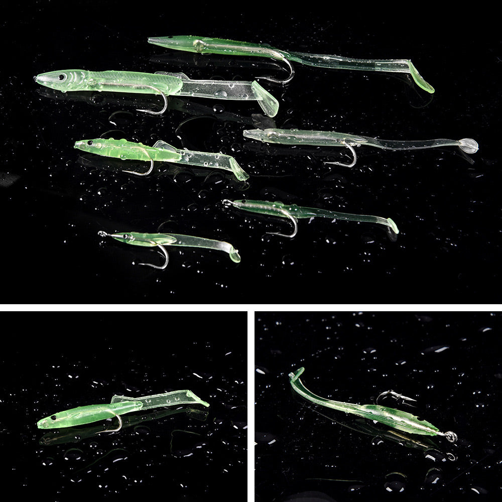 Dr.Fish Luminous Paddle Tail Swimbaits 5.5-15cm