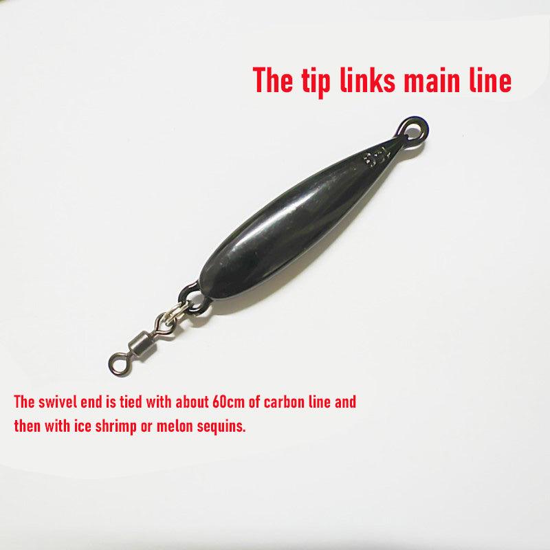 Dr.Fish Aluminum Alloy Drop-shaped Fishing Weight 3.2-20g,33-63mm - Dr.Fish Tackles