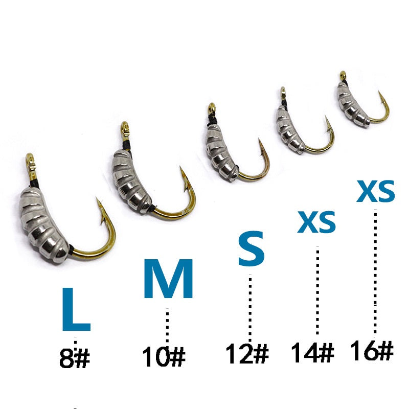 Dr.Fish 5/10pcs DIY Fly Tying Shrimp Body XS-L