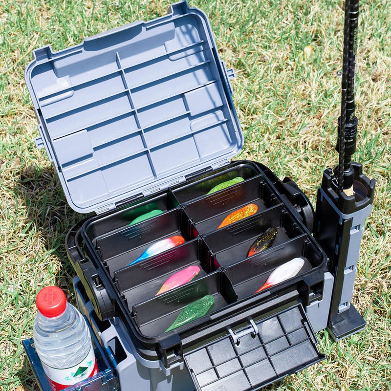 Dr.Fish Double Layer Tackle Box ( L*W*H:32*23*24cm)