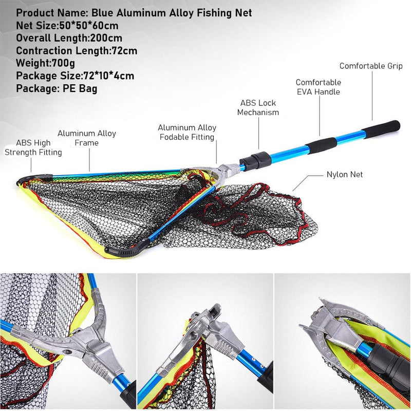 Dr.Fish Big Telescopic Folding Fishing Net