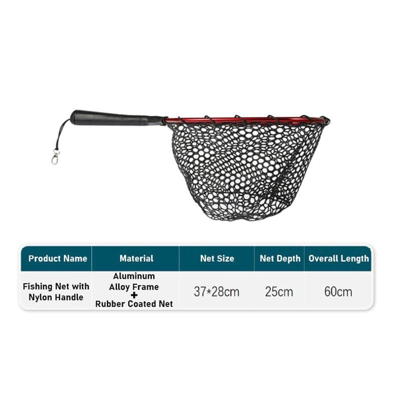 Dr.Fish Alloy Frame Fly Fishing Net 37*28cm - Dr.Fish Tackles