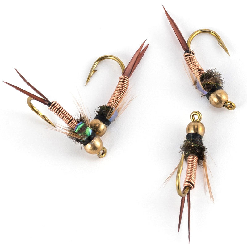 Dr.Fish 10pcs Trout Flies Fishing lure 0.55-0.64''