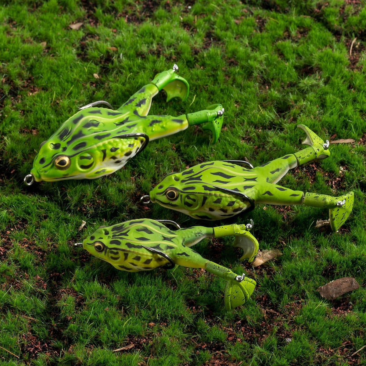 Dr.Fish 5pcs  Plastic Hollow Body Frog Topwater Lures 8.6-16g - Dr.Fish Tackles