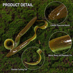 Dr.Fish 5pcs Soft Swimbaits Sand Eel 6'' 3/8oz