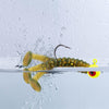Dr.Fish 10 pcs Paddle Tail Soft Baits 1-1/2''