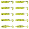 Dr.Fish 10 pcs Paddle Tail Soft Baits 1-1/2''