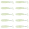 Dr.Fish 10 pcs Paddle Tail Soft Baits 1-1/2''