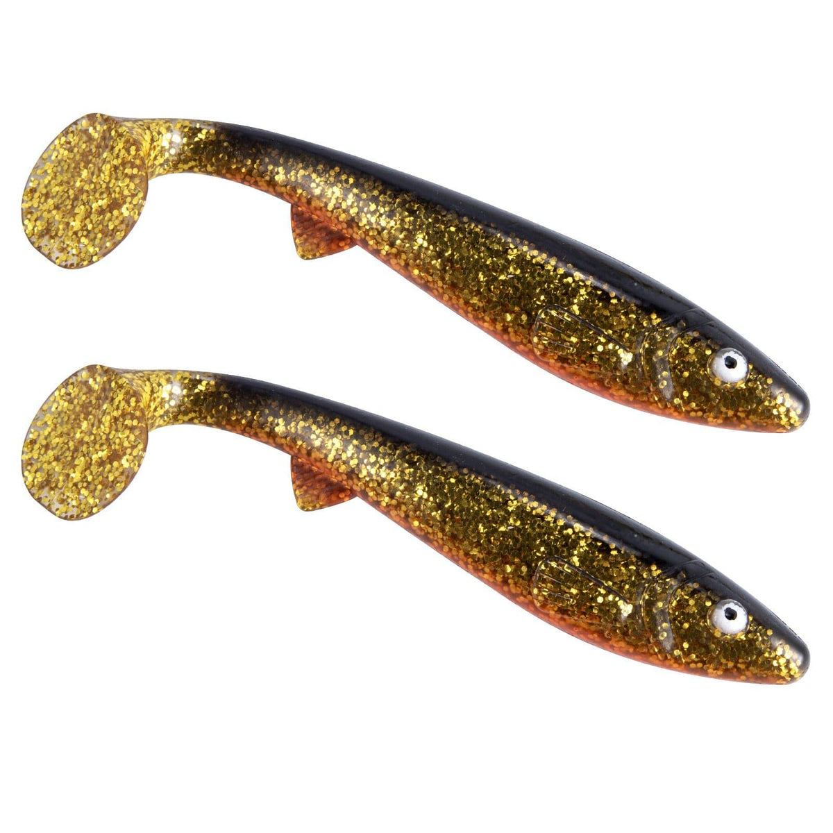 Dr. Fish Large Paddle Tail Soft  Baits 6.5"