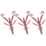 Dr.Fish 8 pcs Plastic crawfish Soft Bait 2.76''