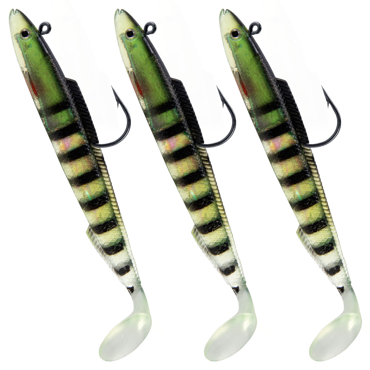 Dr.Fish 3pcs Sandeel Fishing Lures 15cm/30g