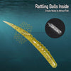 Dr.Fish 6pcs Worm Soft Plastic Baits 4.33'' 0.19oz