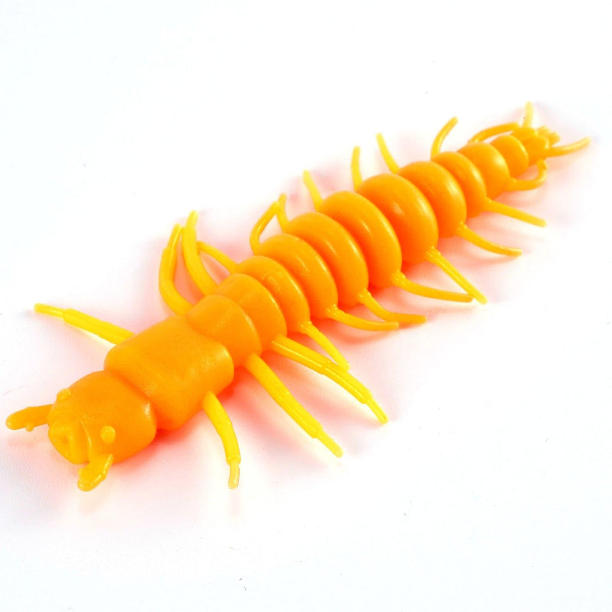 Dr.Fish 8pcs Hellgrammite Plastic Soft Worm Lure 3''