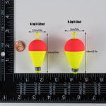 Dr.Fish 10pcs Pear Shape Fishing Float  7/32-1/3oz
