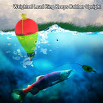 Dr.Fish 10pcs Pear Shape Fishing Float  7/32-1/3oz