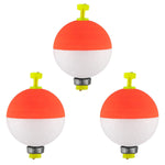 Dr.Fish 10pcs Fishing Weighted Bobbers Egg Floats 1/6-3/8oz