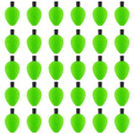 Dr.Fish 30pcs Foam Teardrop Fishing Bobbers 1.06''