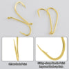 Dr.Fish  100pcs Baitholder Golden  Hooks  #1to5/0