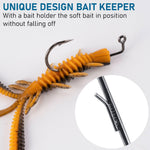 Dr.Fish 30pcs 90 Degree Round Bend Hook #1-#3/0