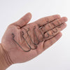 Dr.Fish 100pcs Offset Worm Hooks #1-#5/0