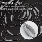 Dr.Fish 20pcs Weighted Swimbait Hook 1/6-1/4oz