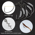 Dr.Fish 20pcs Weighted Swimbait Hook 1/6-1/4oz
