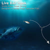 Dr.Fish 30pcs 3X Strong Circle Hook #4-#10/0