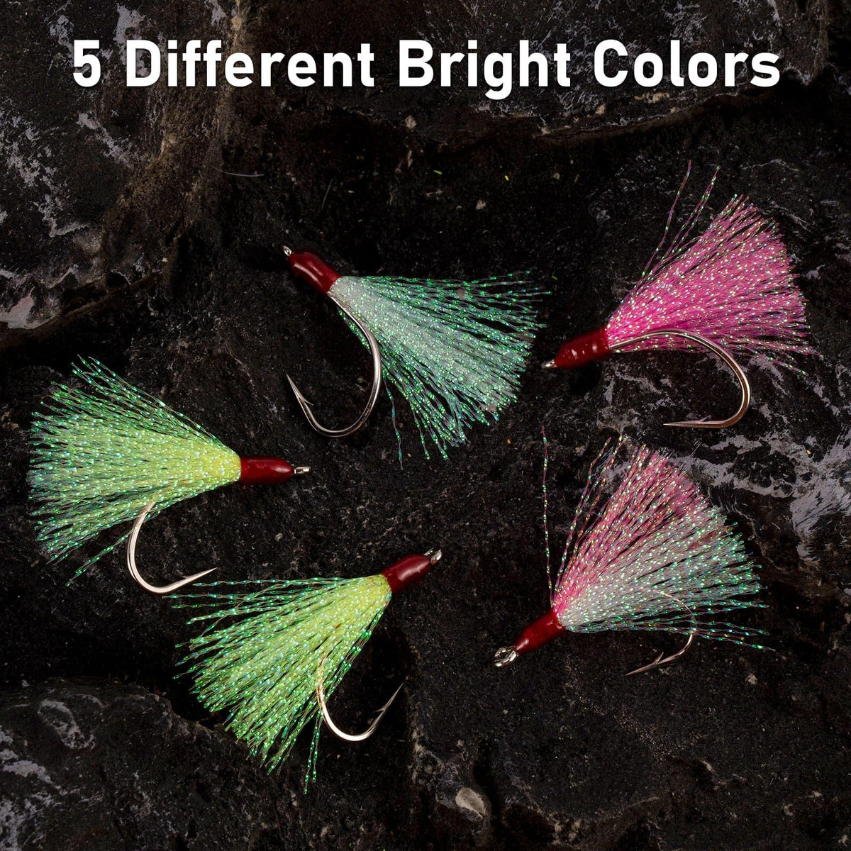 Dr.Fish 15pcs Striper Flounder Rig 0.55-1.77'' - Dr.Fish Tackles