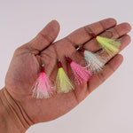 Dr.Fish 15pcs Striper Flounder Rig 0.55-1.77''
