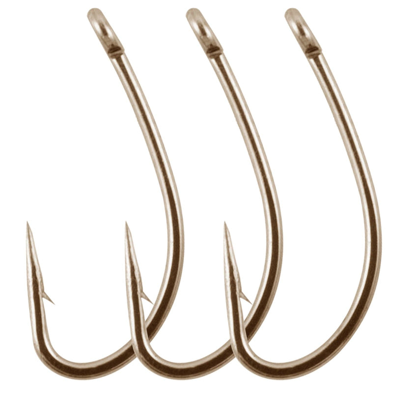 Dr.Fish 100pcs  Gold/Silver Fly Tying HooK #12-#22