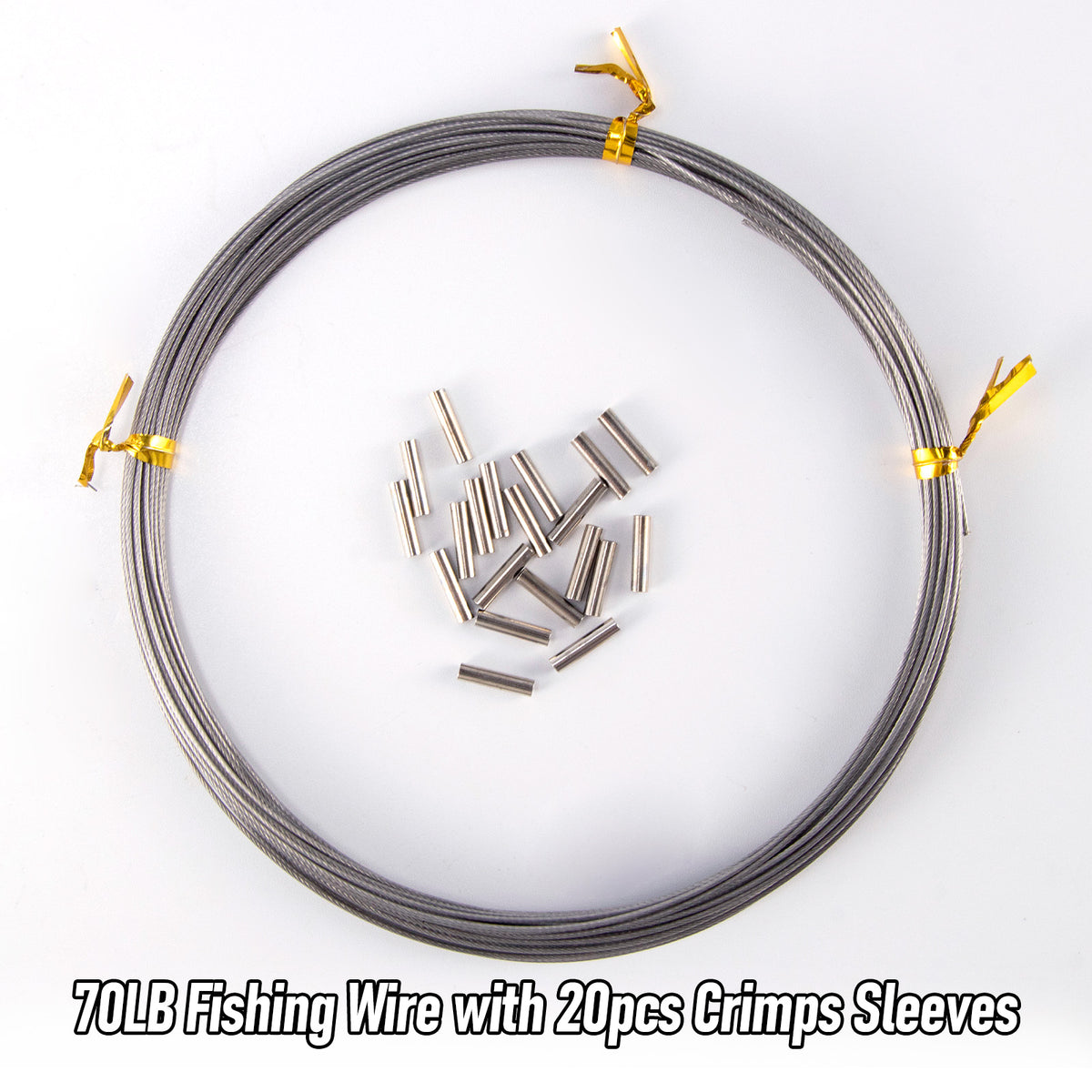 Dr.Fish 32.8ft Fishing Wire Fishing Leader