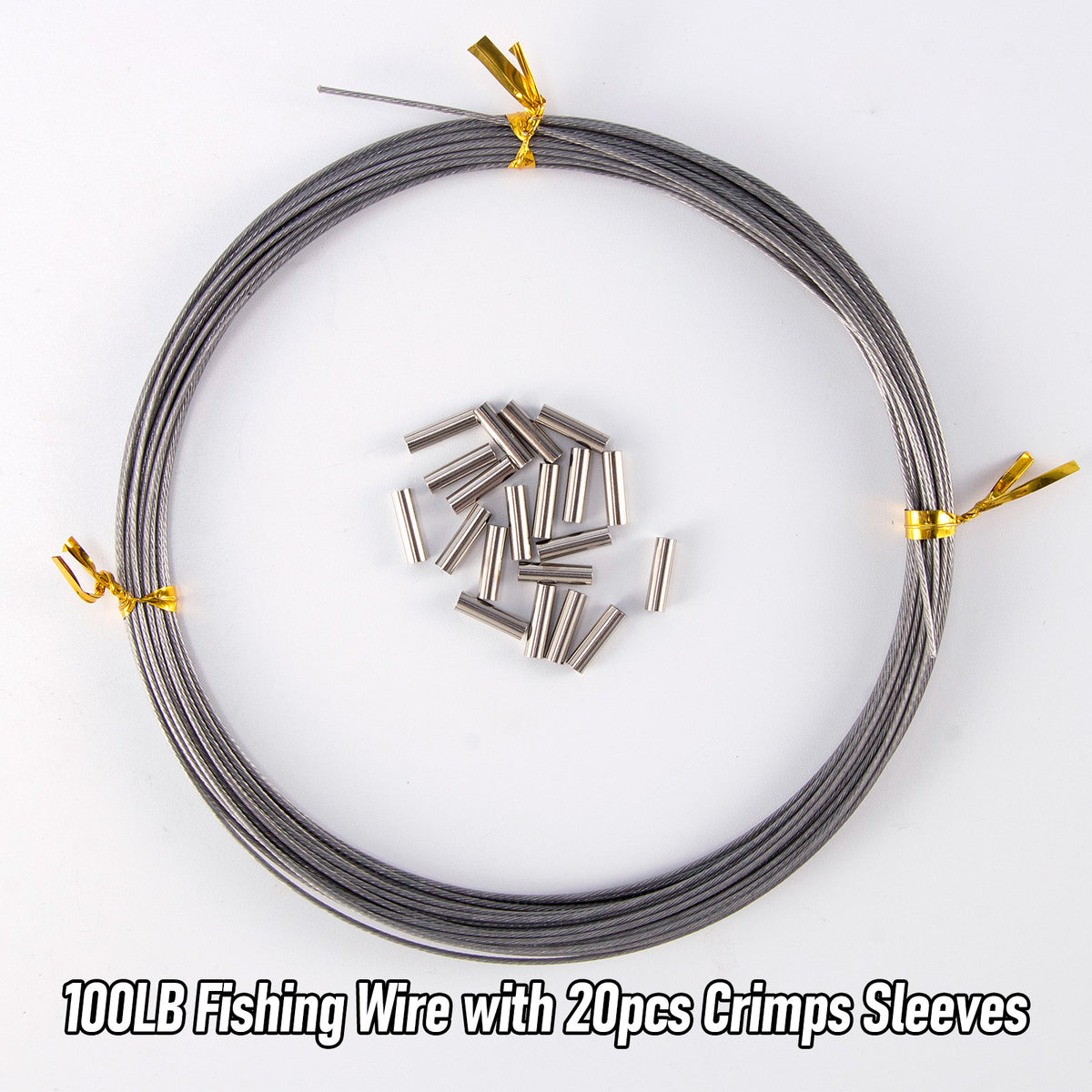 Dr.Fish 32.8ft Fishing Wire Fishing Leader